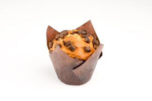 Muffin hell mit Schokoladenstückchen
