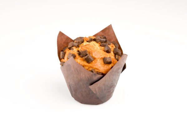 Muffin hell mit Schokoladenstückchen
