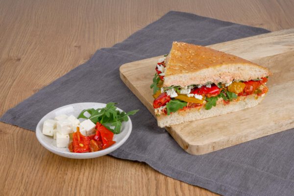 Fladenbrot mit Grillgemüse – Bild 2