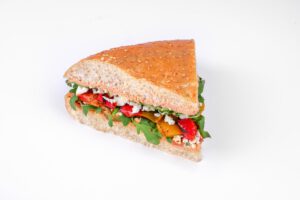 Fladenbrot mit Grillgemüse