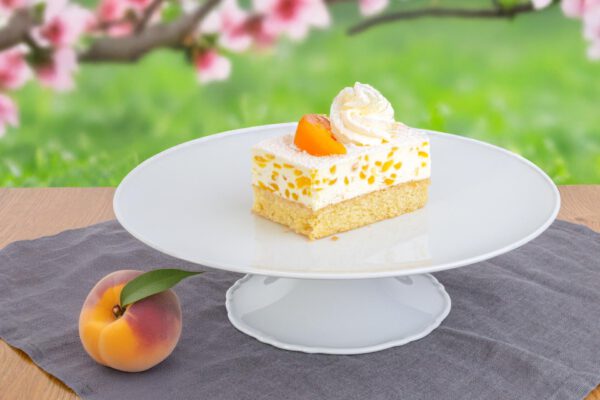 Pfirsich-Schmandsahne-Schnitte – Bild 2
