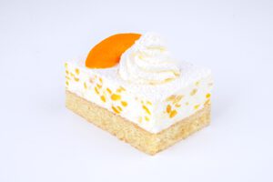 Pfirsich-Schmandsahne-Schnitte