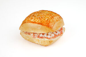 Scharfe Schrippe mit Mett
